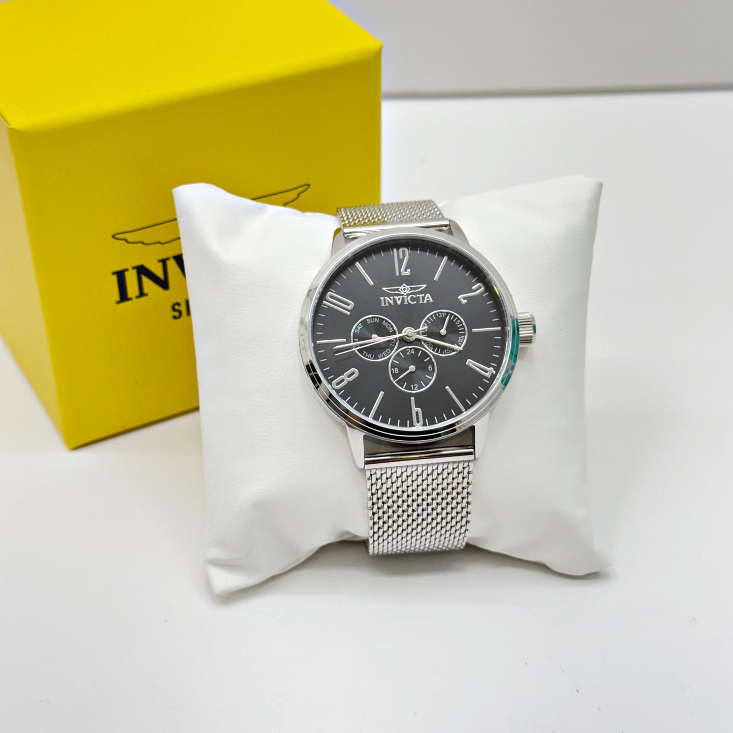 Invicta Specialty Axiom Men's Watch - 44mm, SILVER
