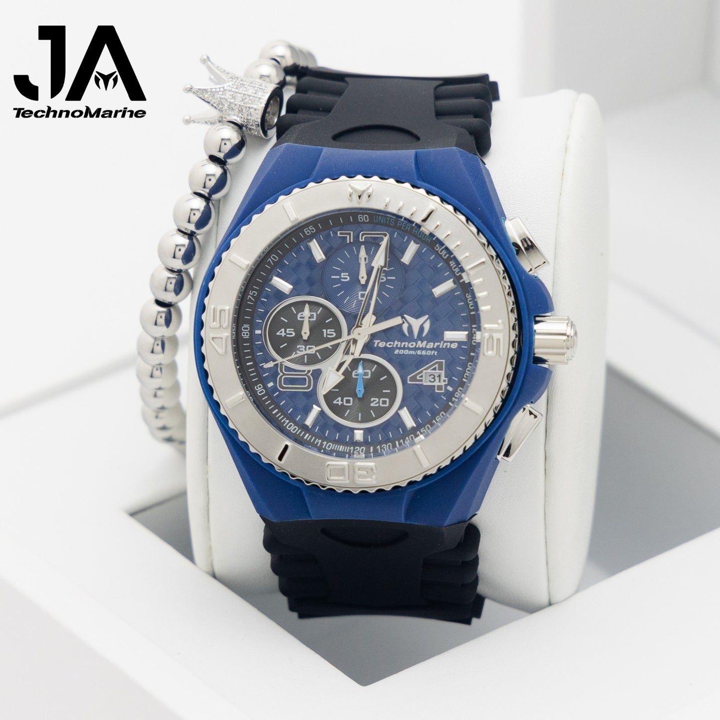 Technomarine Men's Cruise Jellyfish 46mm Silver
