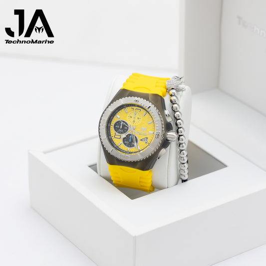 Technomarine Men's Cruise Jellyfish 46mm Silver
