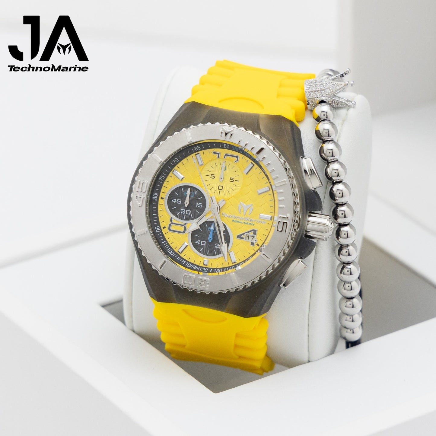 Technomarine Men's Cruise Jellyfish 46mm Silver