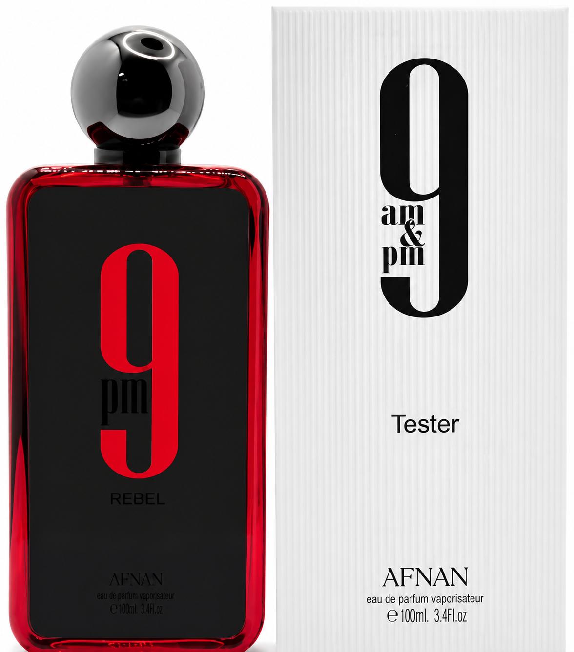 9pm Rebel Afnan 3.4oz tester