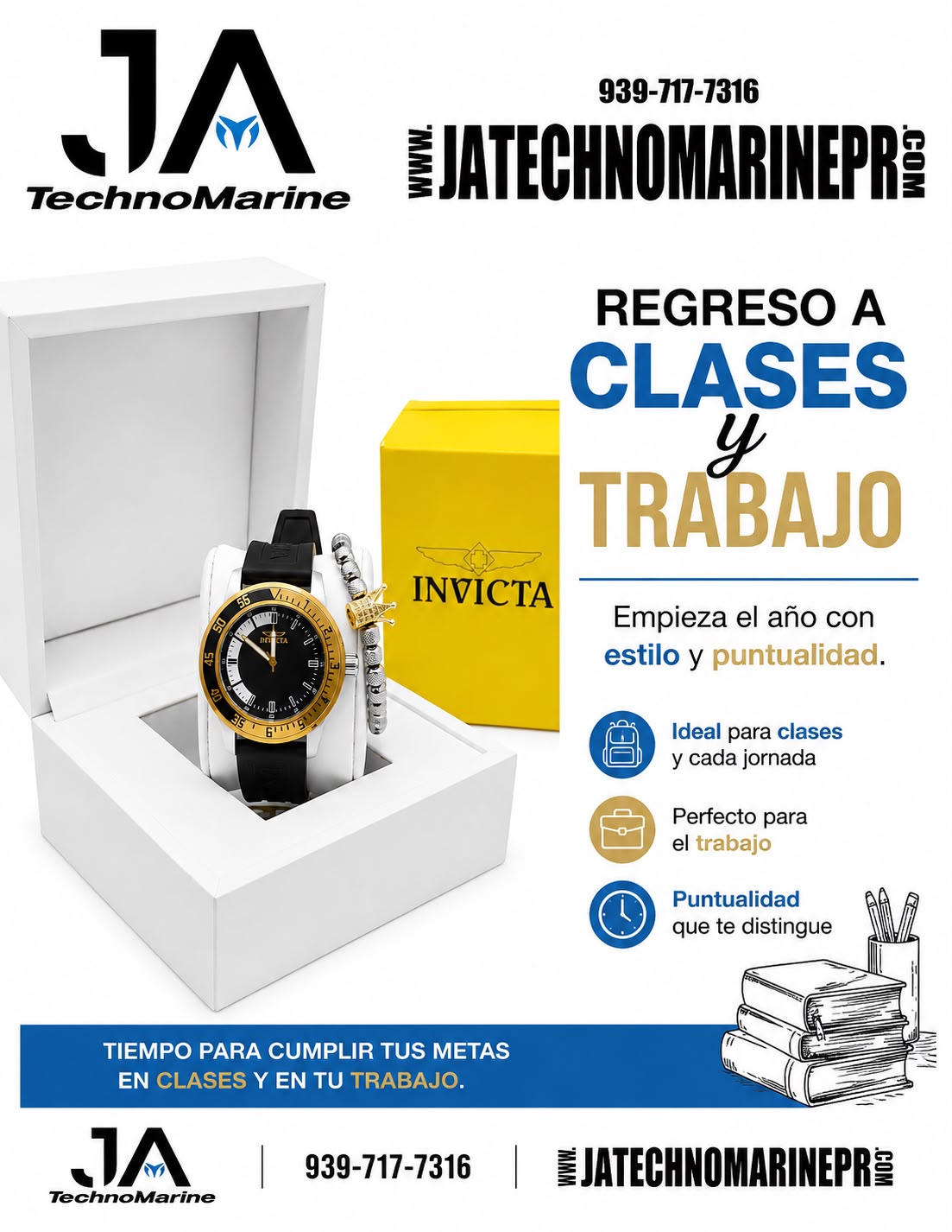 Invicta Specialty Men's Watch - 45mm, Black PULSERA GRATIS