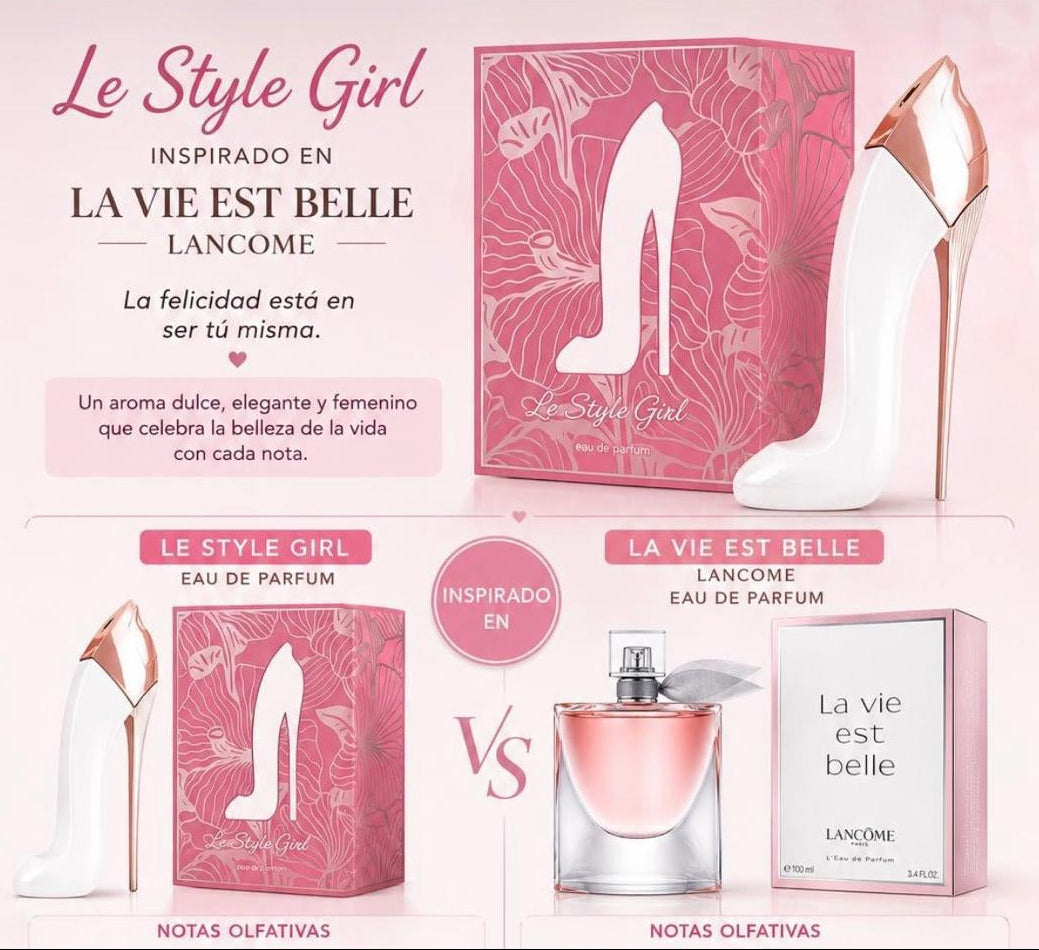LE STYLE GIRL DUBAI TO MIAMI 2.7 OZ 5% DE DESCUENTO ADICIONAL TOTAL DESCUENTO APLICADO $18.50