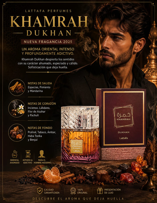 KHAMRAH DUKHAN 3.4 oz +5% DESCUENTO