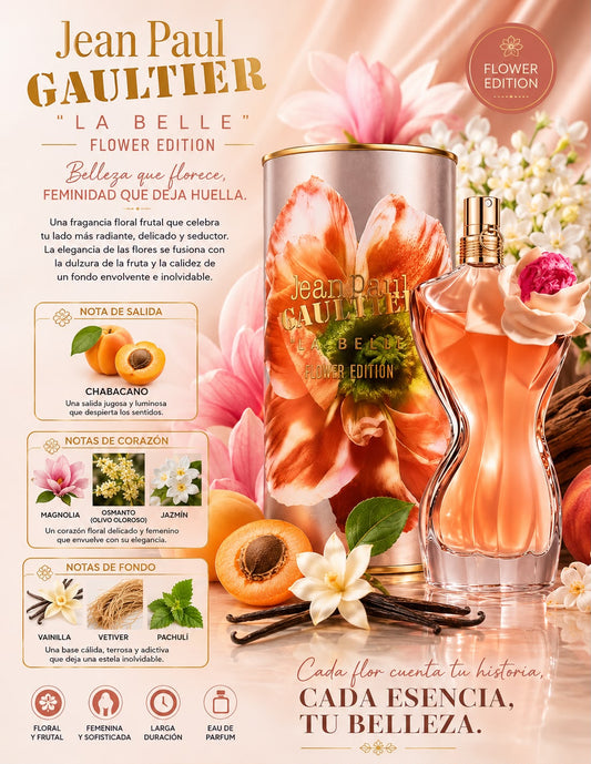 La Belle Flower Edition Jean Paul Gaultier para Mujeres 3.4oz