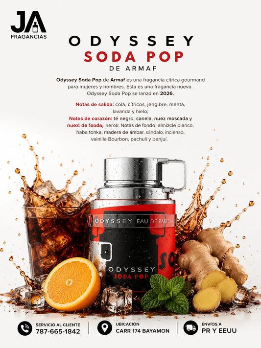 Odyssey Soda Pop Armaf 3.4oz + 5 % Descuento Adicional
