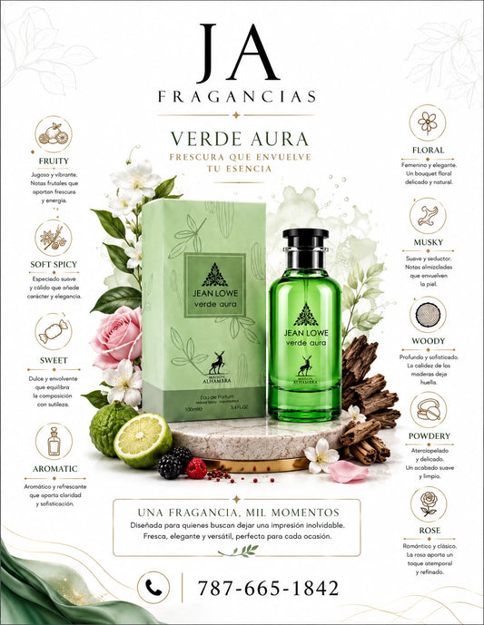 Jean Lowe Verde Aura Maison Alhambra para Hombres + 5 % Descuento Adicional
