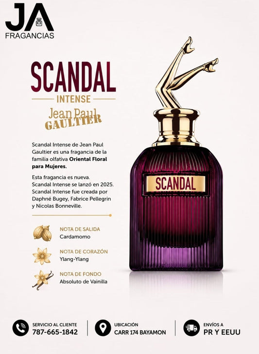 Scandal Intense Jean Paul Gaultier + 5 % Descuento Adicional