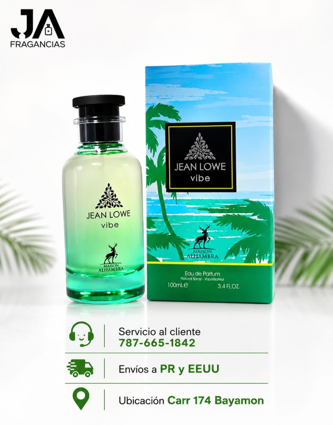 Jean Lowe Vibe 3.4oz + 5% de descuento adicional