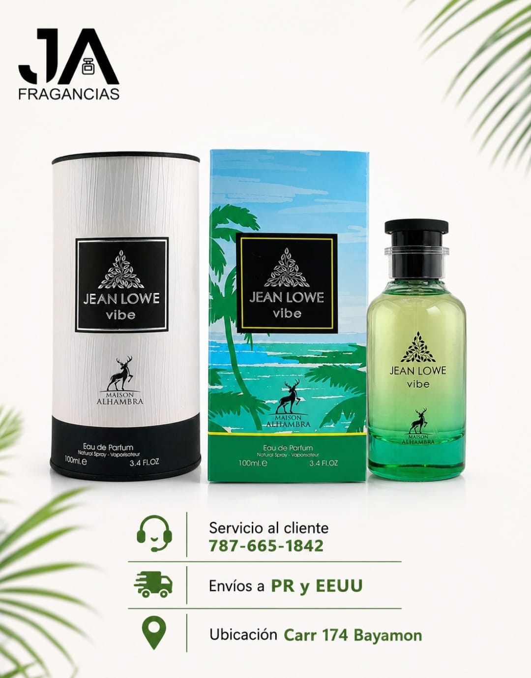 Jean Lowe Vibe 3.4oz + 5% de descuento adicional