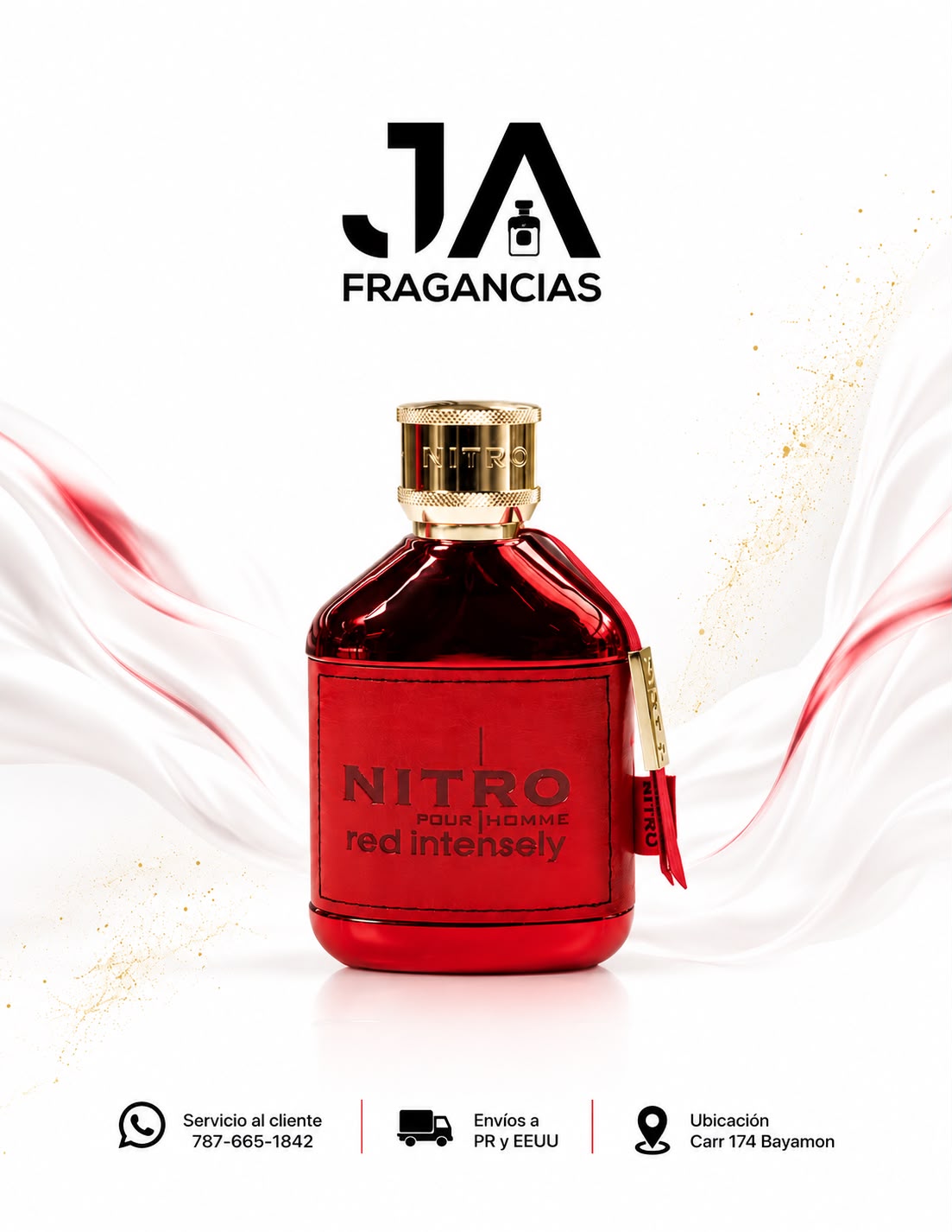 Nitro Red Intensely 3.4oz + 5 % Descuento Adicional