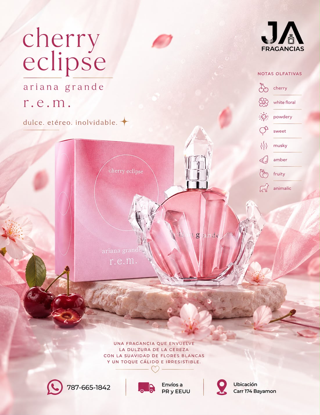 Ariana Grande R.E.M CHERRY ECLIPSE 3.4OZ 5 % Descuento Adicional