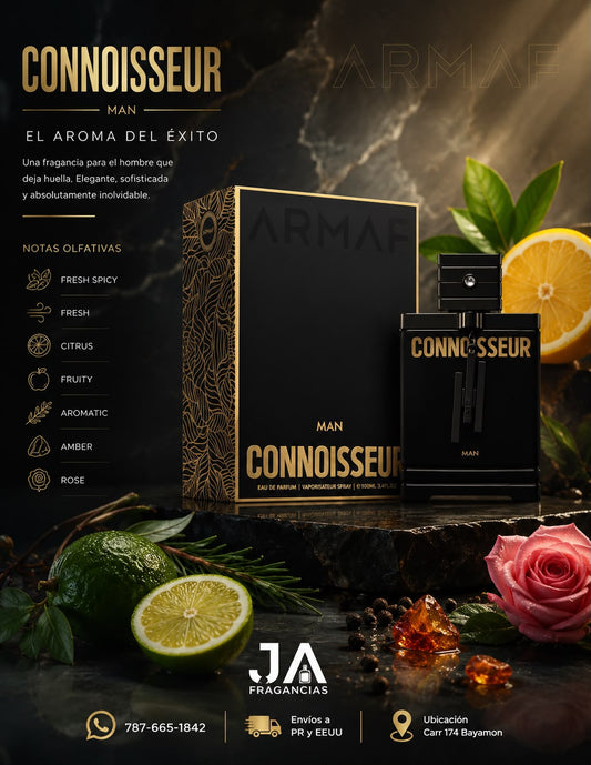 CONNOISSEUR ARMAF 3.4OZ  + 5 % Descuento Adicional