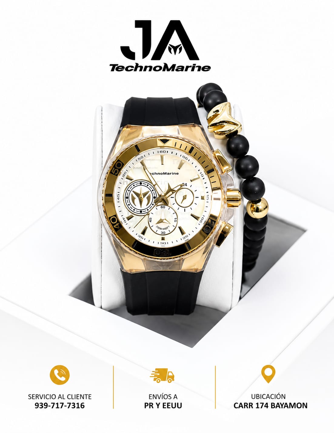 Technomarine Hombre Cruise California Men's Watch w/ Metal, & Oyster Dial