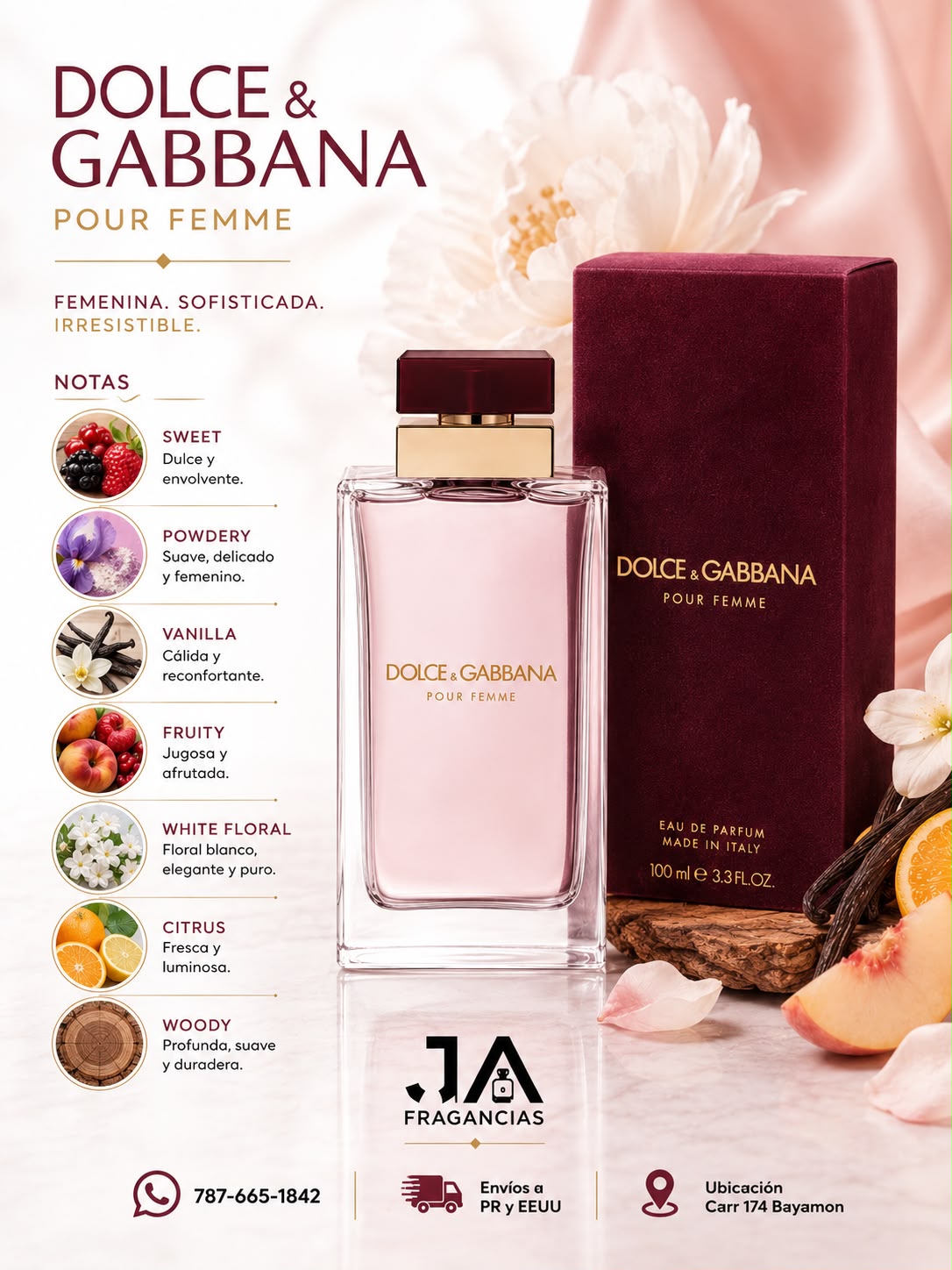 Dolce & Gabbana Pour Femme Eau de Parfum 3.3