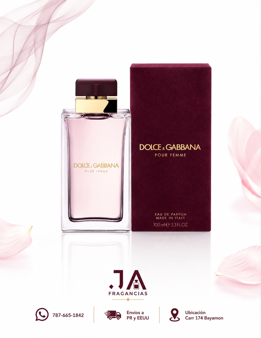 Dolce & Gabbana Pour Femme Eau de Parfum 3.3