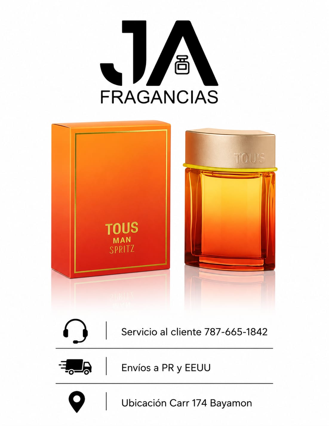 Tous Man Spritz 3.4oz