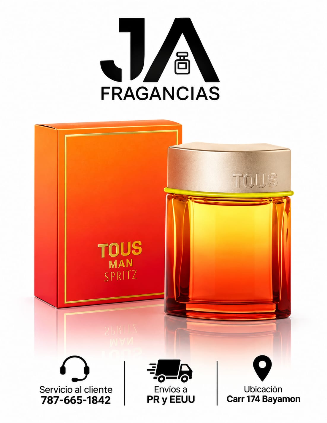 Tous Man Spritz 3.4oz