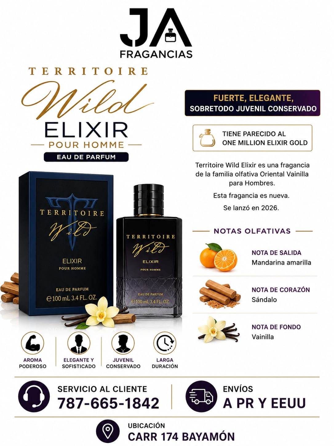Territoire Wild Elixir 3.4OZ 5 % Descuento Adicional