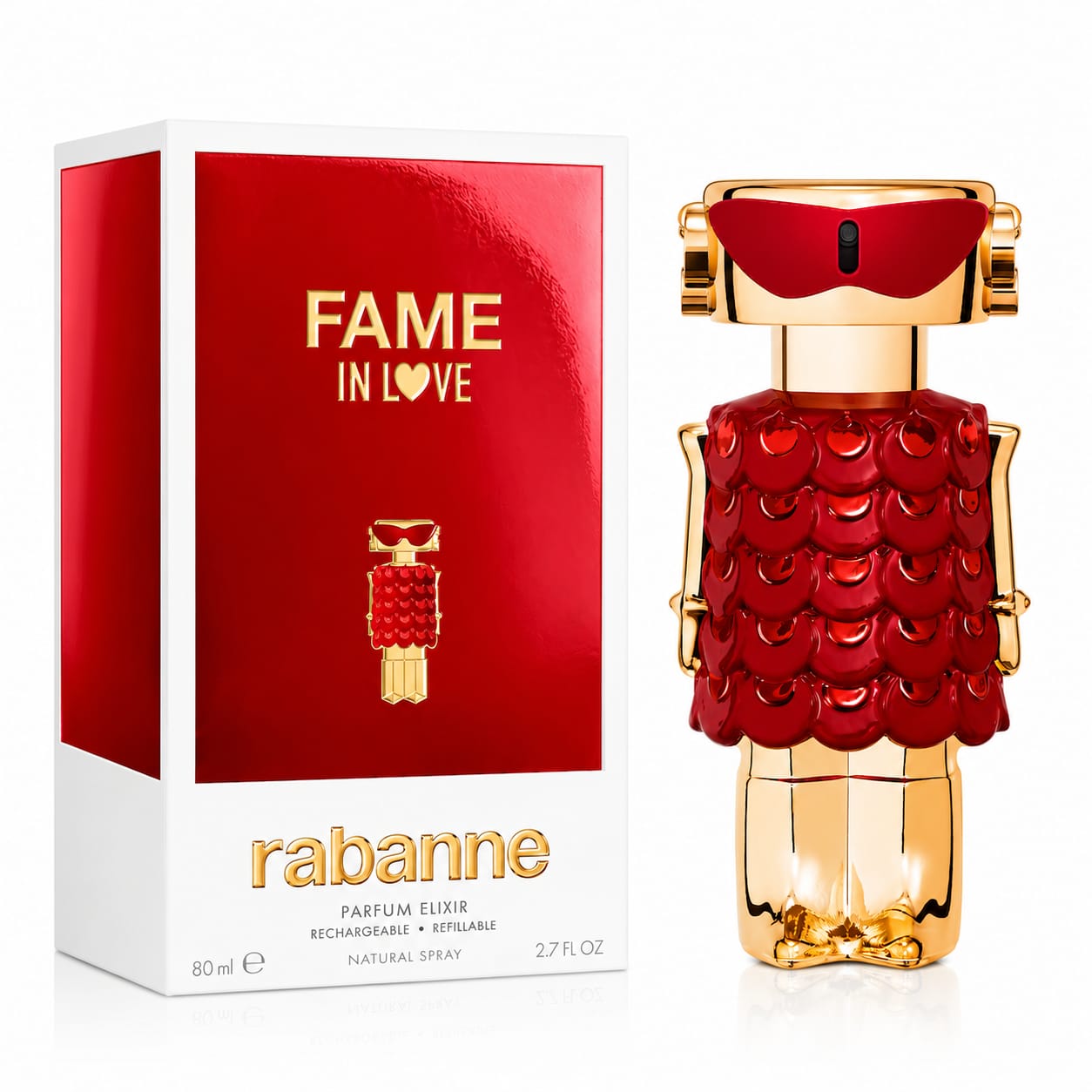Fame In Love Elixir 2.8oz Parfum Women Refillable 5% Descuento Adicional