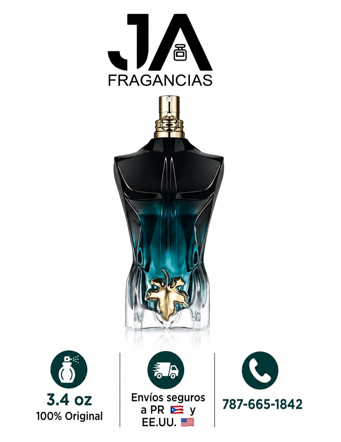 Jean Paul Gaultier Le Beau LE PARFUM Intense 4.2 oz