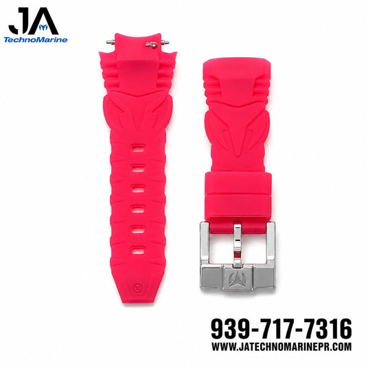 Correa Mujer 40 mm Pasador Frosted Coral Pink 100% Original