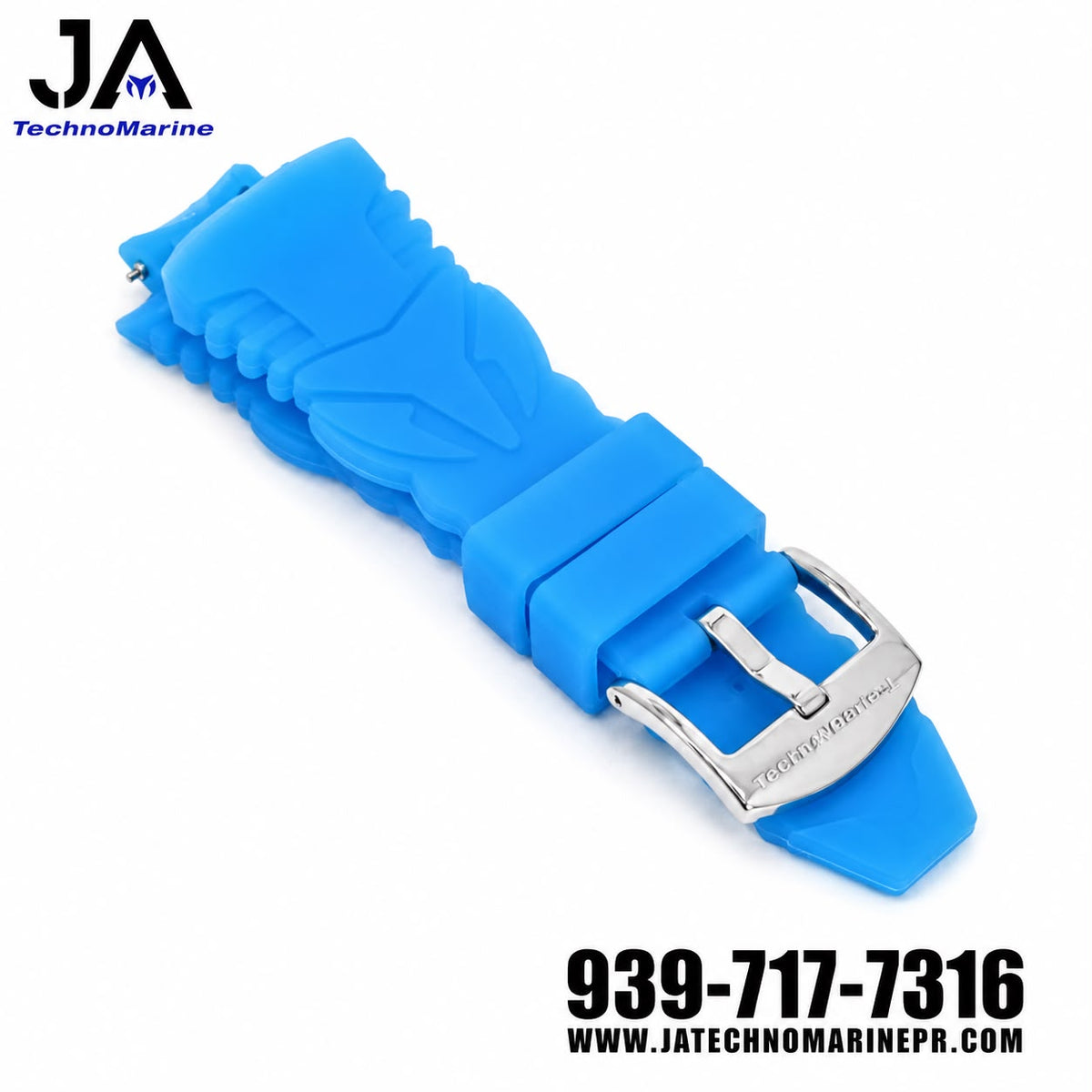 Correa mujer 40 mm pasador blue retro