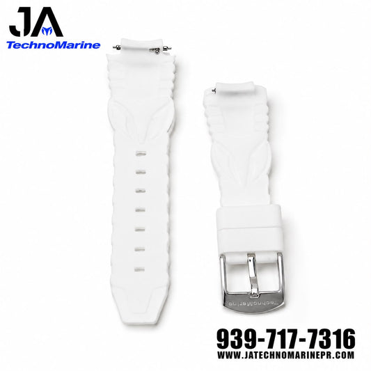 Correa Mujer 40 mm Pasador Frosted White 100% Original