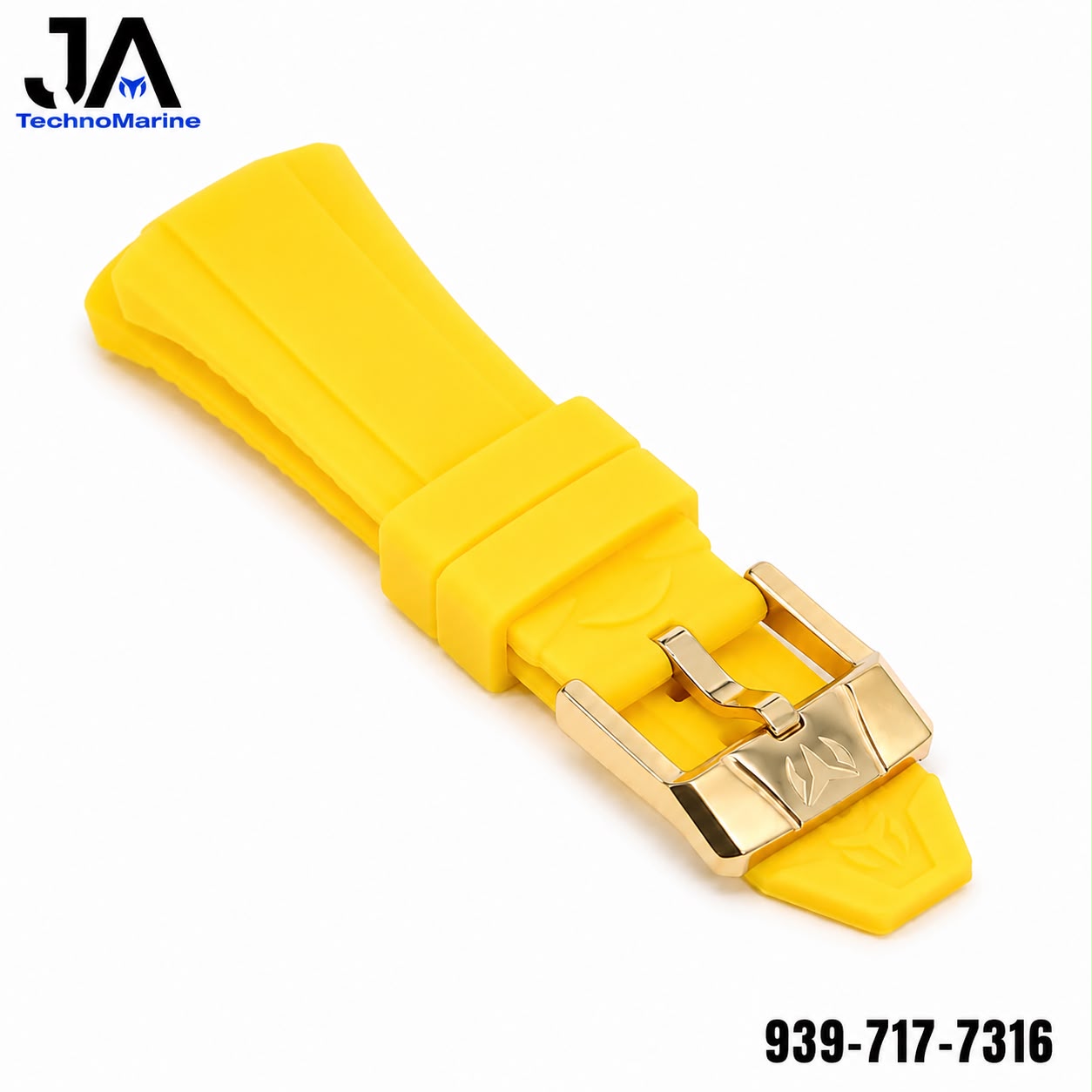 Correa Mujer 40 mm Pasador Amarillo 100% Original