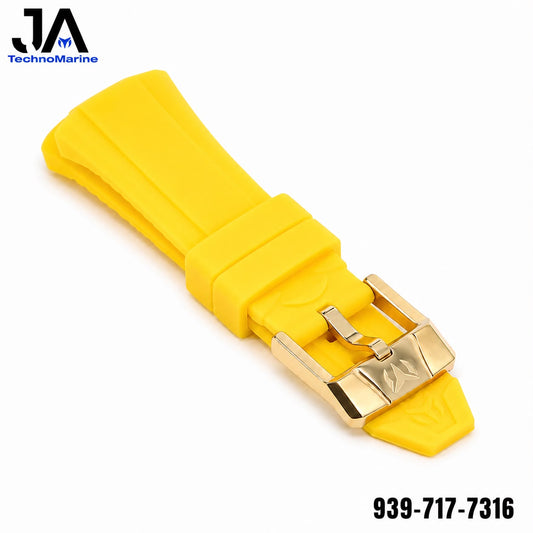 Correa Mujer 40 mm Pasador Amarillo 100% Original