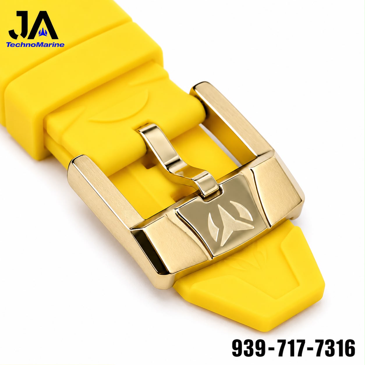 Correa Mujer 40 mm Pasador Amarillo 100% Original