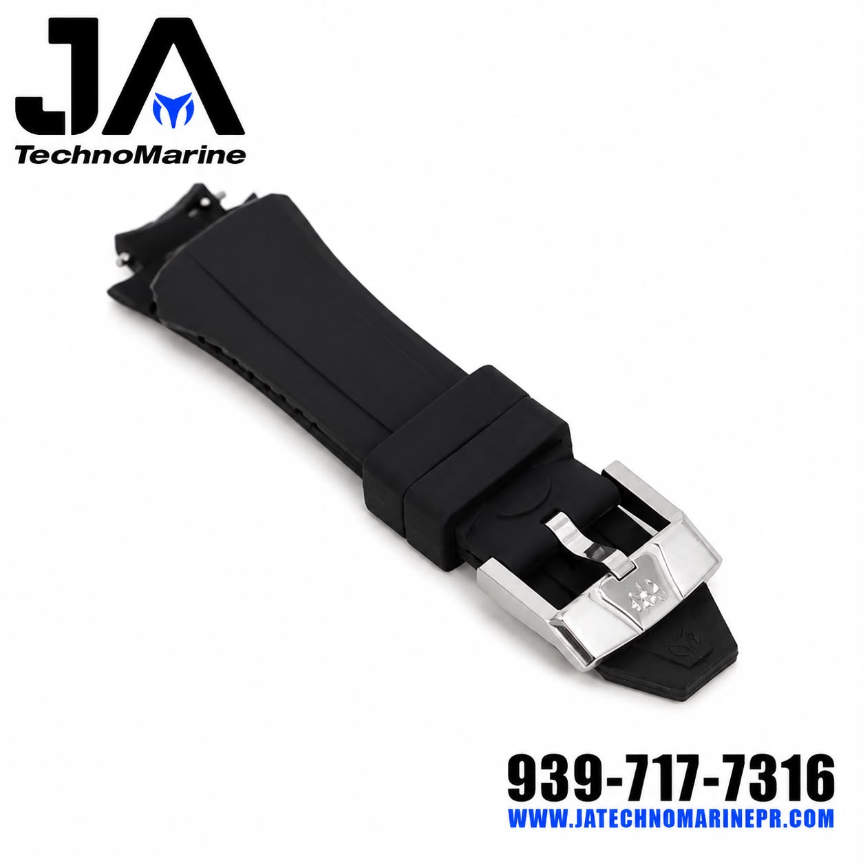 Correa 40mm Pasador Con Hebilla Custom Black