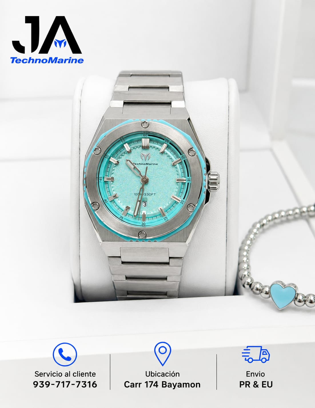 TechnoMarine Coral Legacy Women Watch - 36mm Pulsera Incluida