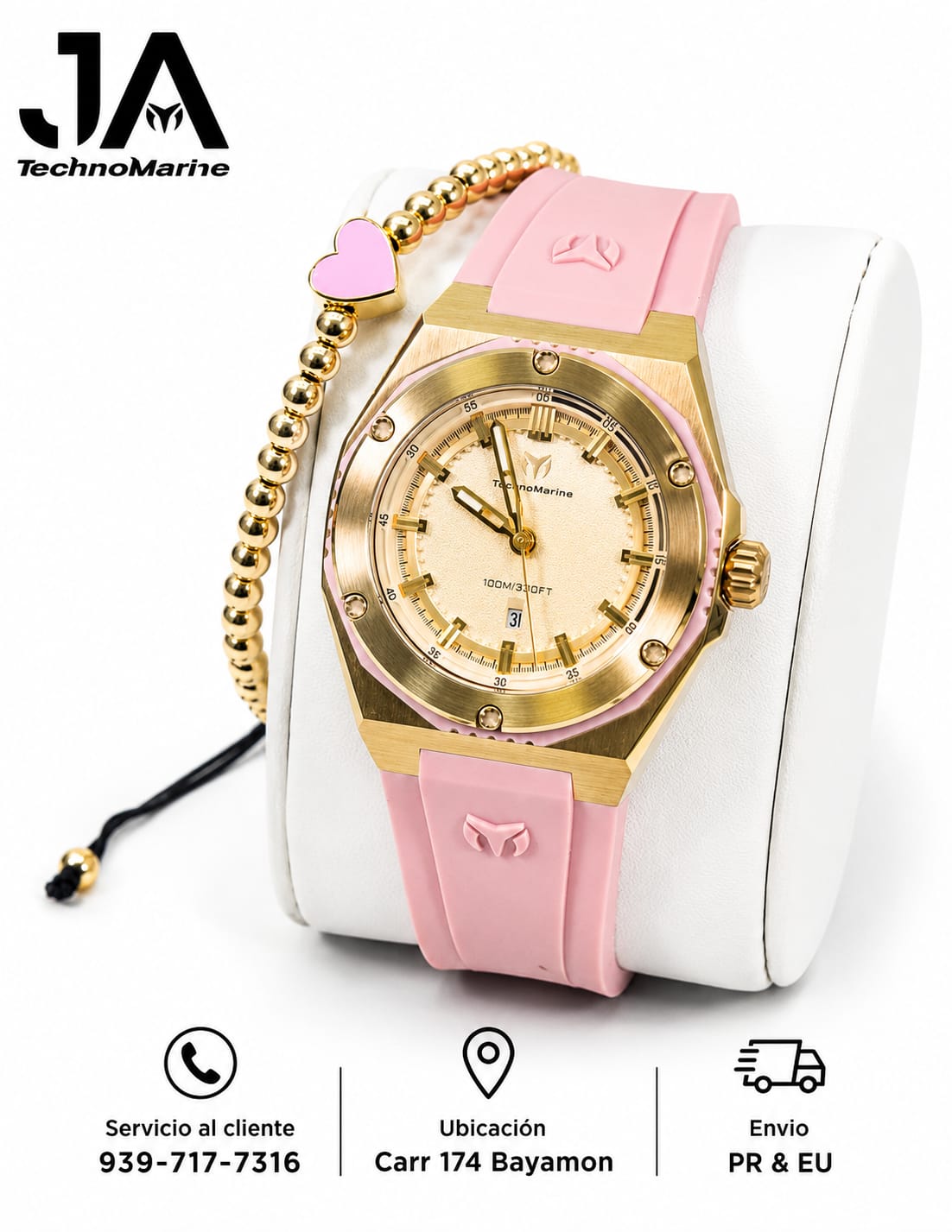 TechnoMarine Coral Legacy Women Watch - 36mm Pulsera Incluida