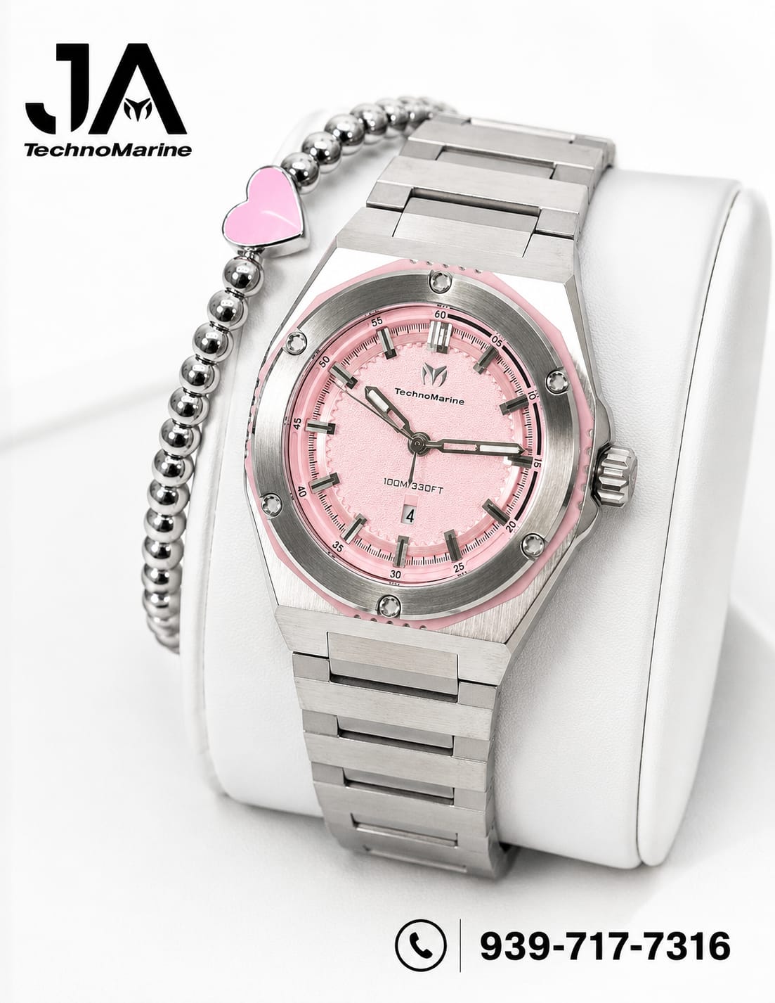 TechnoMarine Coral Legacy Women Watch - 36mm PULSERA INCLUIDA