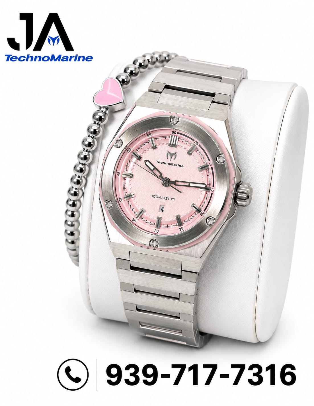 TechnoMarine Coral Legacy Women Watch - 36mm PULSERA INCLUIDA