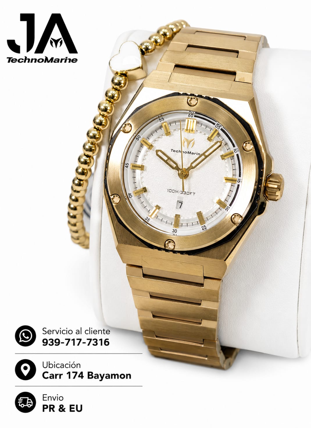 TechnoMarine Coral Legacy Women Watch - 36mm Pulsera Incluida
