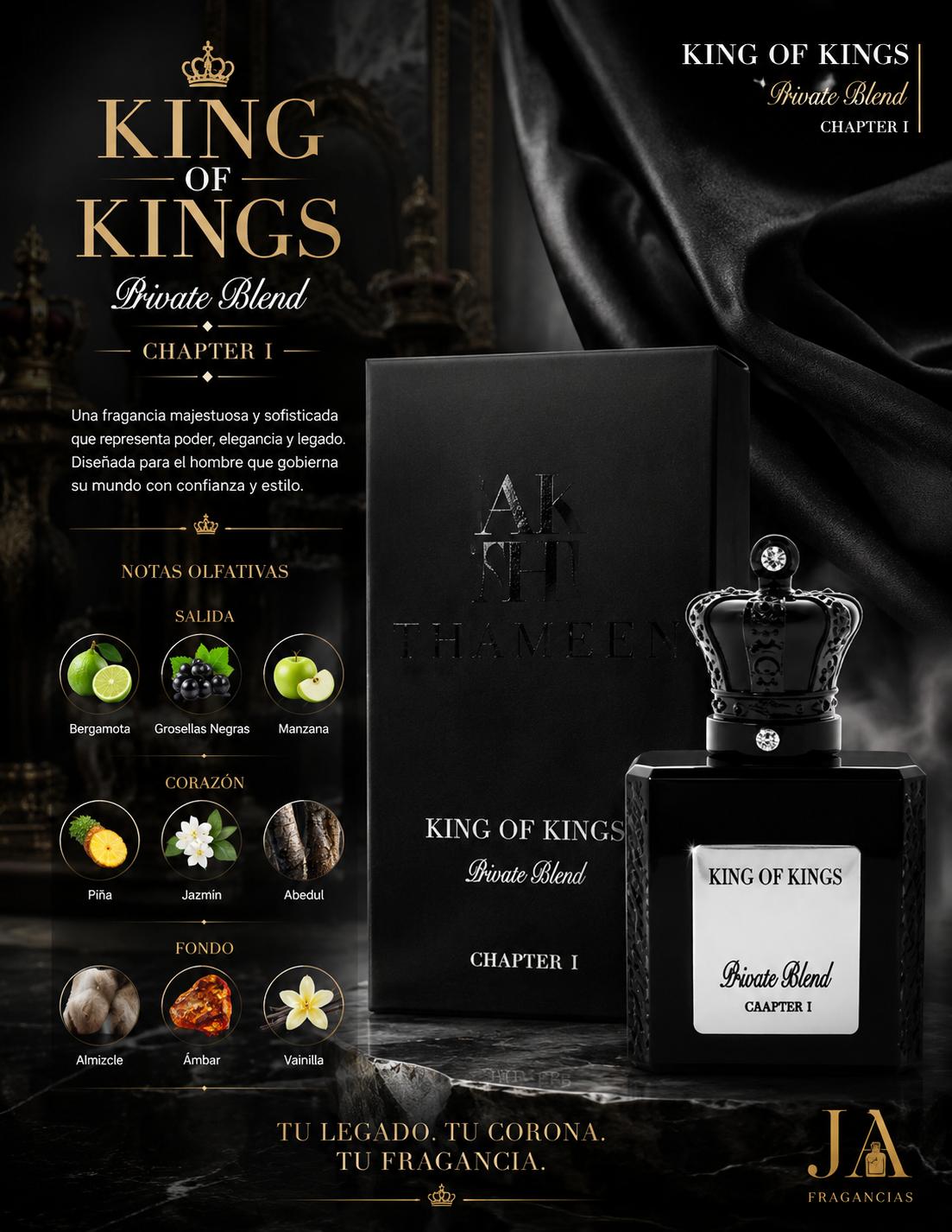 KING OF KINGS PRIVATE BLEND Chapter I 3.4oz 5% DE DESCUENTO ADICIONAL