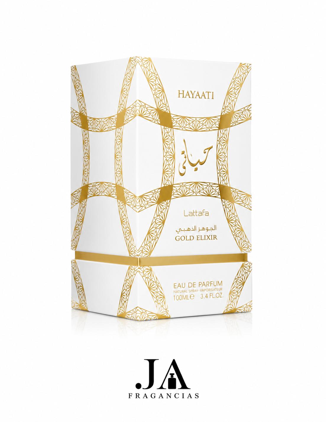 HAYAATI GOLD ELIXIR EAU DE PARFUM 3.4OZ 5% DE DESCUENTO ADICIONAL