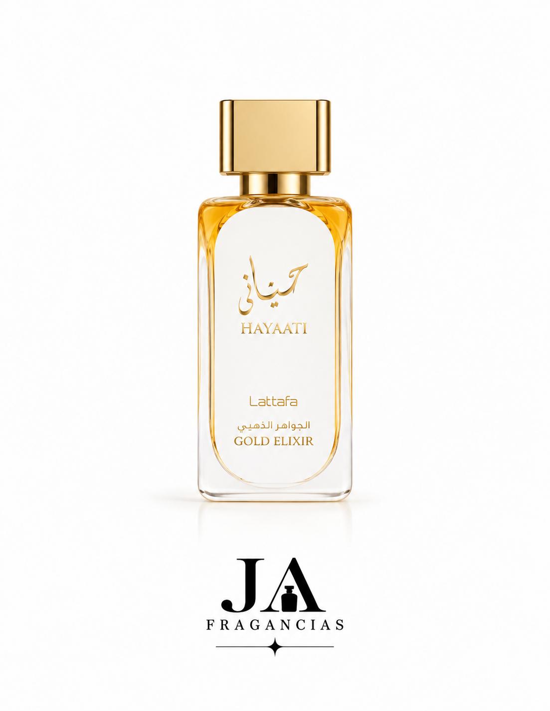 HAYAATI GOLD ELIXIR EAU DE PARFUM 3.4OZ 5% DE DESCUENTO ADICIONAL