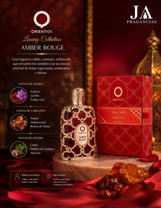 Orientica Amber Rouge Eau de Parfum 5.0oz 5% De Descuento Adicional