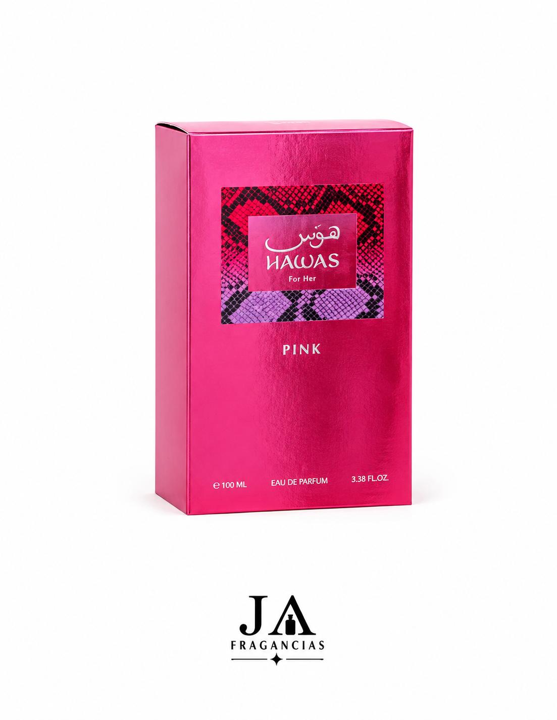 Hawas Pink Rasasi for women Eau de Parfum 3.38oz 5% De Descuento Adicional