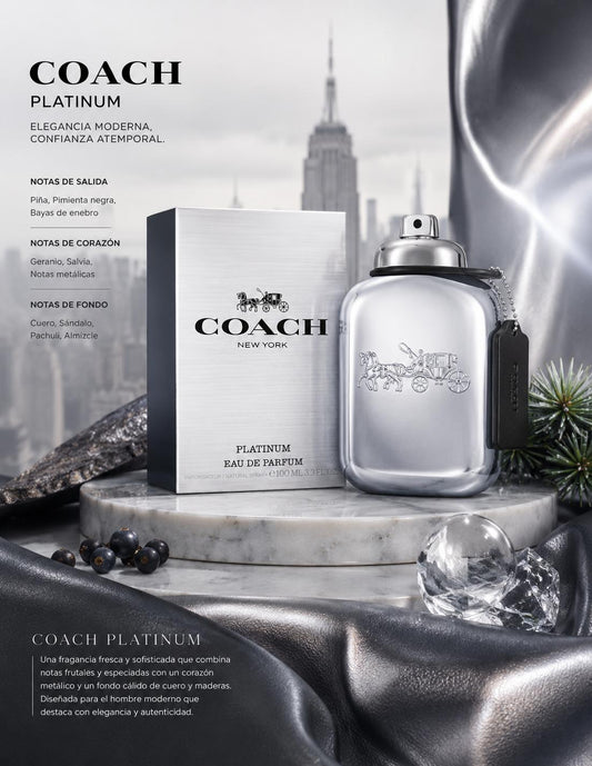 Coach Platinum Eau de Parfum 5% De Descuento Adicional