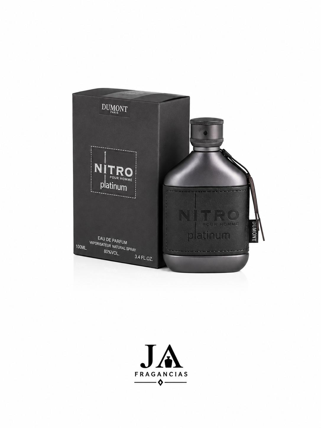 NITRO POUR HOMME PLATINUM EAU DE PARFUM 3.4 OZ 5% DE DESCUENTO ADICIONAL