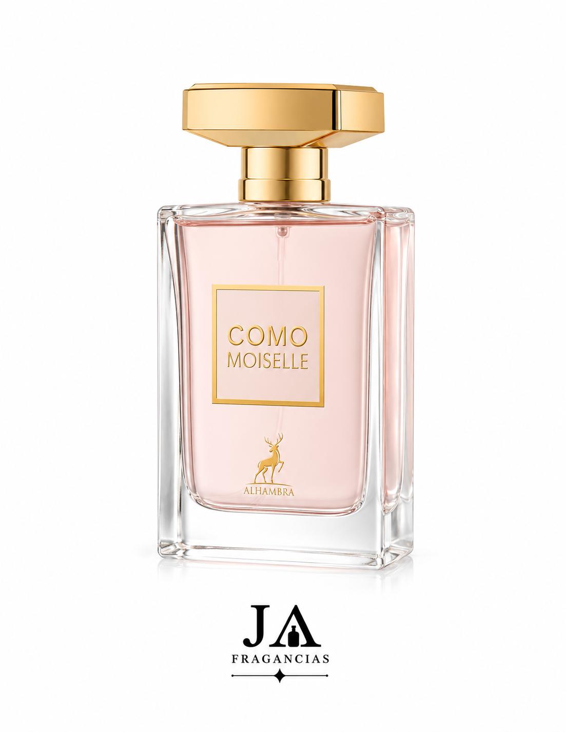 COMO MOISELLE MAISON ALHAMBRA EAU DE PARFUM 3.4OZ 5% DE DESCUENTO ADICIONAL