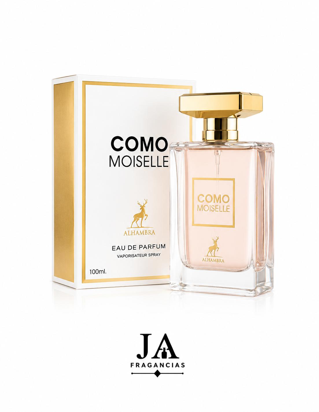 COMO MOISELLE MAISON ALHAMBRA EAU DE PARFUM 3.4OZ 5% DE DESCUENTO ADICIONAL
