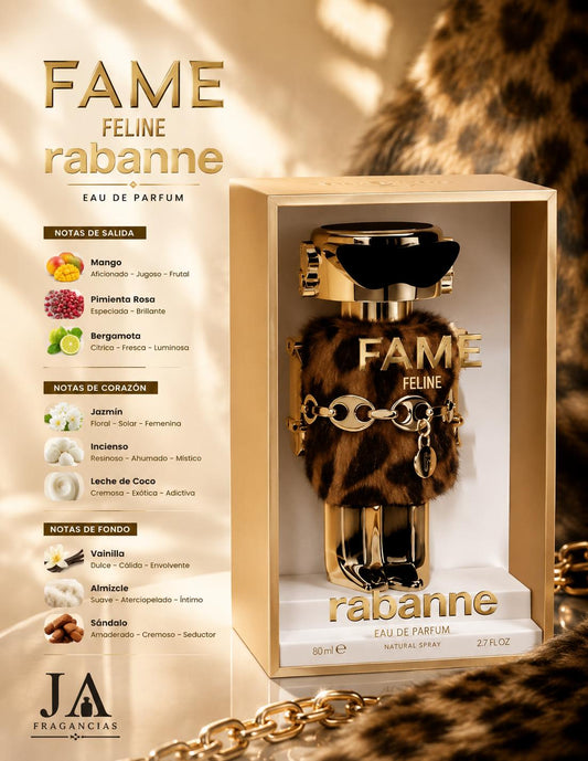 Fame Feline Rabanne Eau de Parfum 2.7oz 5% De Descuento Adicional