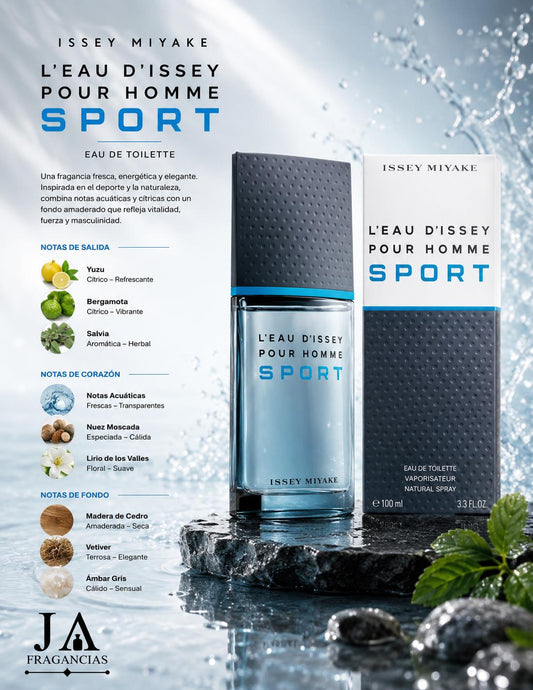 L'eau D'issey Pour Homme Sport Eau de Toilette by Issey Miyake 5% De Descuento Adicional