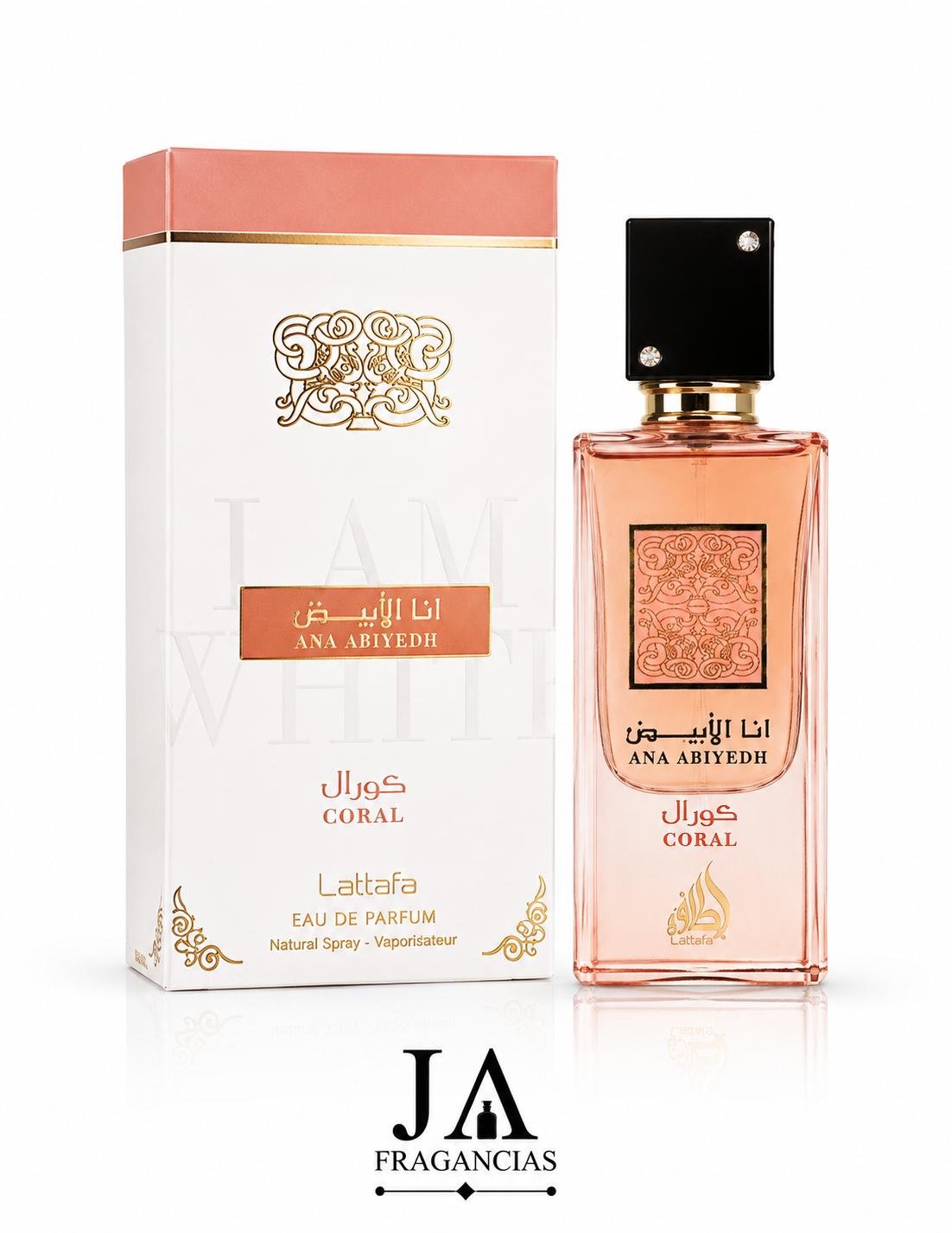 Ana Abiyedh Coral Lattafa Eau de Parfum 5% De Descuento Adicional