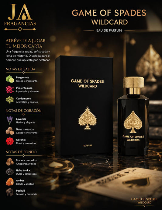 Game of Spades Wildcard 3.4 oz 5% De Descuento Adicional